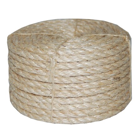 T.W. Evans Cordage Co. 3/8. x 50 ft. Twisted Sisal Rope 23-405